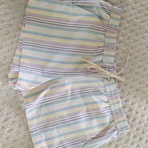 Loft striped shorts size M